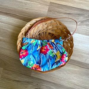 Multi color purse made of cotton